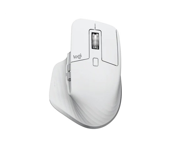 Logitech myš MX Master 3S pro Mac Performance, světle šedá, EMEA