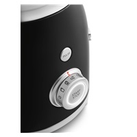 Smeg BLF03BLEU mixér, 800 W, 4 programy, funkce pulse, 18000 RPM, nerezové ostří, Ice crush, 50‘s Style, černý