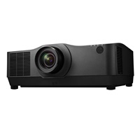 SHARP/NEC projektor PA1004UL-BK, 1920x1200, 10000ANSI, 3.000.000:1, DP / HDMI / RS232 / LAN / USB, černý + NP41ZL