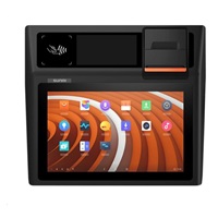 Sunmi D2 Mini, 4G, NFC, 25,7cm (10,1''), CD, Android, black, orange