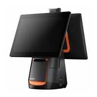 Sunmi T2s, 39.6 cm (15,6''), CD, Android, black, orange