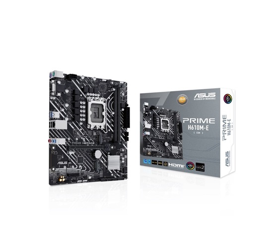 ASUS MB Sc LGA1700 PRIME H610M-E-CSM, Intel H610, 2xDDR5, 1xDP, 1xHDMI, 1xVGA, mATX