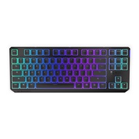 ENDORFY Klávesnice Thock TKL Wireless Red Pudding, Mechanická, Bezdrátová, ARGB, černá