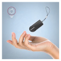 AXAGON CRE-SMPA, USB-A PocketReader czytnik kart identyfikacyjnych