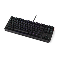 ENDORFY Klávesnice Thock TKL CZ Red, Mechanická, USB, ARGB, černá