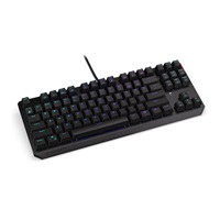 ENDORFY Klávesnice Thock TKL CZ Red, Mechanická, USB, ARGB, černá