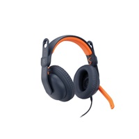 Logitech Sluchátka Zone Learn, okolo uši, USB-C, modrá