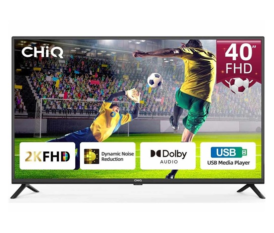 BAZAR - CHiQ L40G5W TV 40", FHD, klasická TV, ne-smart, Dolby Audio - Poškozený obal (Komplet)