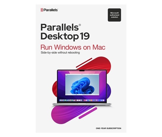 Parallels Desktop Subscription 1 Year, EN/FR/DE/IT/ES/PL/CZ/PT