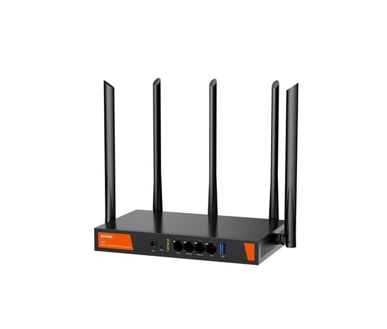 Tenda W30E Wireless Enterprise Hotspot Router AX3000, VPN, 1xGWAN, 2xGWAN/LAN, 1xGLAN