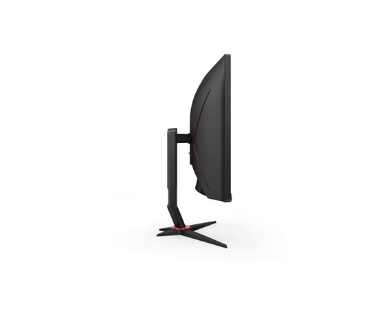 AOC MT VA LCD WLED 34" CU34G2XP/BK - VA panel, 3440x1440, 180Hz, 1ms, 2xHDMI, 2xDP, repro, nast. vyska, zakriven