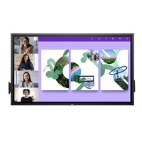 DELL LCD P6524QT - 65"/IPS/LED/4K UHD/3840x2160/16:9/Touch/60Hz/9ms/1300:1/350 cd/m2/HDMI/DP/VESA/3YNBD(210-BJKJ)