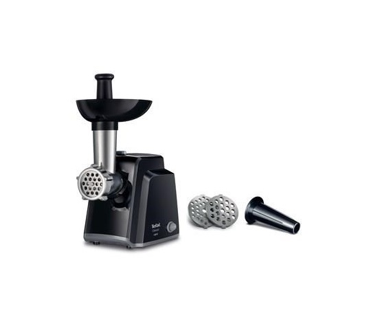 Tefal NE105838 HV1 Classic mlýnek na maso, 1400 W, 1400 W, příslušenství na výrobu párků a klobás, černá