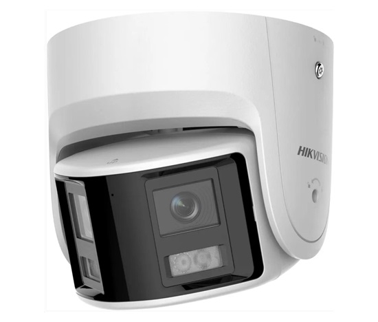 HIKVISION DS-2CD2347G2P-LSU/SL(2.8MM)(C), 4MPix IP Turret ColorVu AcuSense panoramatická kamera; LED 30m, WDR 130dB, Aud