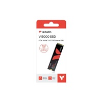 VERBATIM SSD Vi5000 Internal PCIe NVMe M.2 SSD 512GB , W2500/ R 5000 MB/s