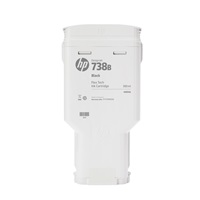 HP 738 300-ml Cyan DesignJet Ink Cartridge