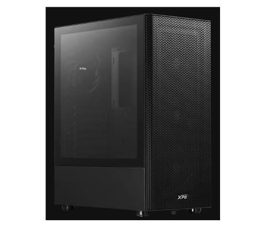 ADATA XPG case VALOR MESH Mid-Tower, bez zdroje, 4x 120mm Fan, Černá