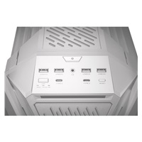 ASUS case ROG HYPERION (GR701) WHITE, Big Tower, průhledná bočnice, bílá