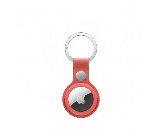 APPLE AirTag FineWoven Key Ring - Coral