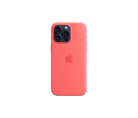 APPLE iPhone 15 Pro Max Silicone Case with MagSafe - Guava