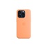 APPLE iPhone 15 Pro Silicone Case with MagSafe - Orange Sorbet