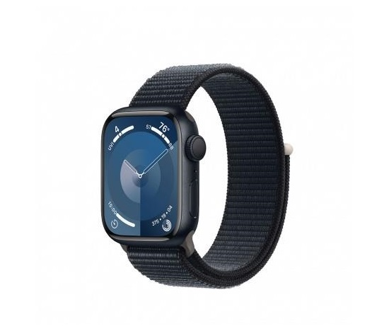 APPLE Watch Series 9 GPS 41mm Midnight Aluminium Case with Midnight Sport Loop