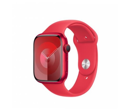 APPLE Watch Series 9 GPS + Cellular 41mm (PRODUCT)RED Aluminium Case with (PRODUCT)RED Sport Band - S/M