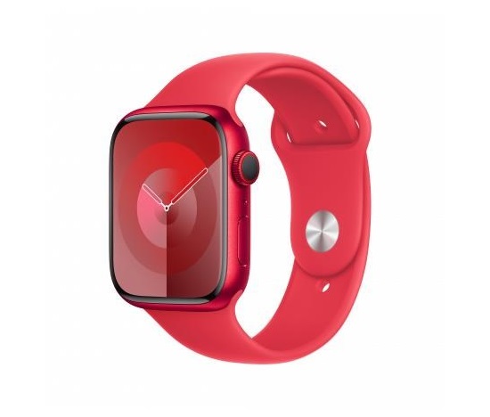 APPLE Watch Series 9 GPS + Cellular 45mm (PRODUCT)RED Aluminium Case with (PRODUCT)RED Sport Band - M/L