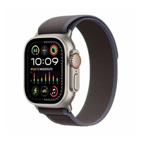 APPLE Watch Ultra 2 GPS + Cellular, 49mm Titanium Case with Blue/Black Trail Loop - M/L