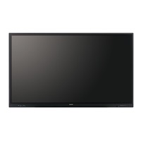 SHARP/NEC LCD 86" Infrared PN-LC862, 3840x2160, 450nit, 8ms, 16/7, VGA, DP, USB-C, HDMI, USB, dotykový displej