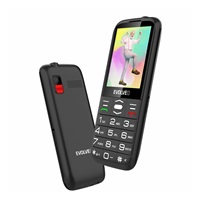 EVOLVEO EasyPhone XO, mobilní telefon pro seniory s nabíjecím stojánkem, černá