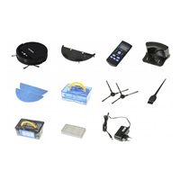 EVOLVEO RoboTrex H6, robotický vysavač, stírání vodou, nabíjecí stanice, černý