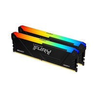 KINGSTON DIMM DDR4 32GB (Kit of 2) 3200MT/s CL16 FURY Beast RGB, XMP