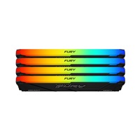 KINGSTON DIMM DDR4 128GB (Kit of 4) 3600MT/s CL18 FURY Beast RGB, XMP