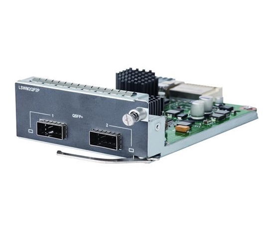HPE FlexNetwork 5510 2-port QSFP+ Module rfbd