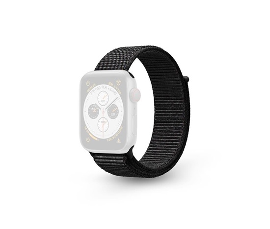 RhinoTech řemínek Magic Tape pro Apple Watch 42/44/45/49mm černá
