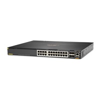 HPE Aruba Networking 6300M 24-port HPE Smart Rate 1/2.5/5GbE Class 6 PoE and 4-port SFP56 Switch JL660A RENEW