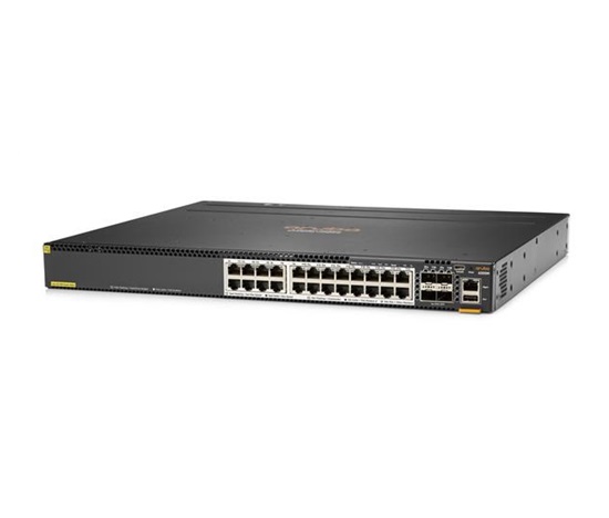 HPE Aruba Networking 6300M 24-port HPE Smart Rate 1/2.5/5GbE Class 6 PoE and 4-port SFP56 Switch JL660A RENEW