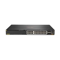 HPE Aruba Networking 6300M 24-port HPE Smart Rate 1/2.5/5GbE Class 6 PoE and 4-port SFP56 Switch JL660A RENEW