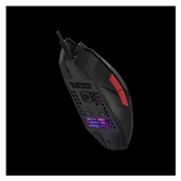 A4tech BLOODY W60 Max Mini, podsvícená herní myš, 12000 DPI, černá, USB
