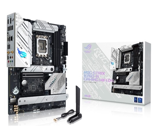ASUS MB Sc LGA1700 ROG STRIX B760-G GAMING WIFI, Intel B760, 4xDDR5, 1xDP, 1xHDMI, WI-FI, mATX