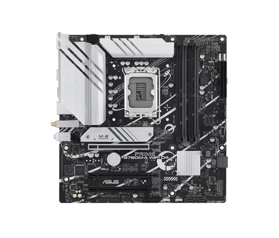 ASUS MB Sc LGA1700 PRIME B760M-A WIFI D4, Intel B760, 4xDDR4, 1xDP, 2xHDMI, WI-FI, mATX