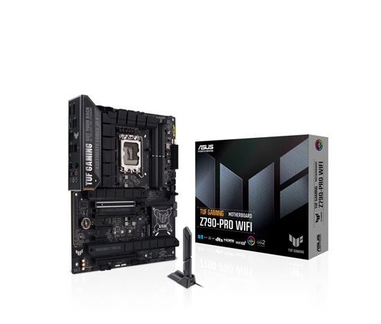 ASUS MB Sc LGA1700 TUF GAMING Z790-PRO WIFI, Intel Z790, 4xDDR5, 1xDP, 1xHDMI, WI-FI, ATX