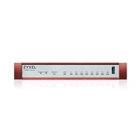 Zyxel USG FLEX 100H Series, 8 Gigabit user-definable ports, 1*USB with 1 YR Gold Security Pack