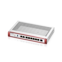Zyxel USG FLEX 200 H, User-definable ports with 2*2.5G & , 6*1G, USB  with 1 YR Entry Defense Pack