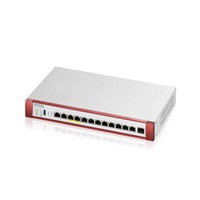 Zyxel USG FLEX 500H Series, 2*2.5G, 2*2.5G (PoE+) & 8 Gigabit user-definable ports, 1*USB with 1 YR Gold Security Pack