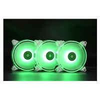 1stCOOL KIT AURA EVO CRYSTAL ARGB 3x Crystal White ventilátor + ARGB Nano řadič