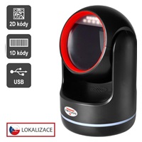 Virtuos CCD 2D čtečka Virtuos HT-861A, stacionární, USB, černá
