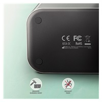AXAGON ADSA-DC, USB-C 5Gbps - 2x SATA 6G 2.5"/3.5" SSD/HDD CLONE DUAL stacja dokująca