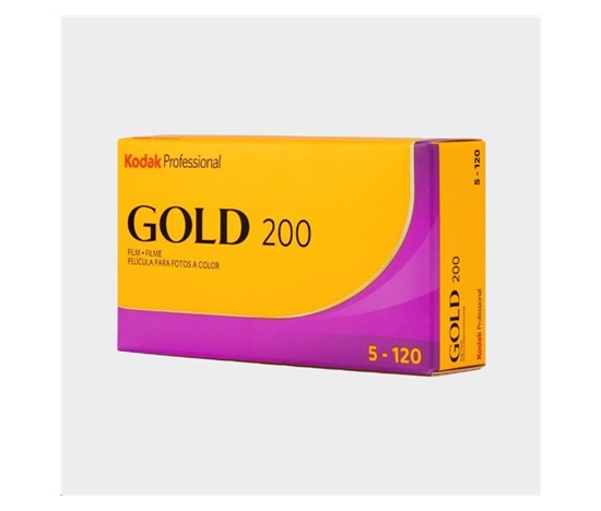 Kodak Professional Gold 200 120 Film 5-pack